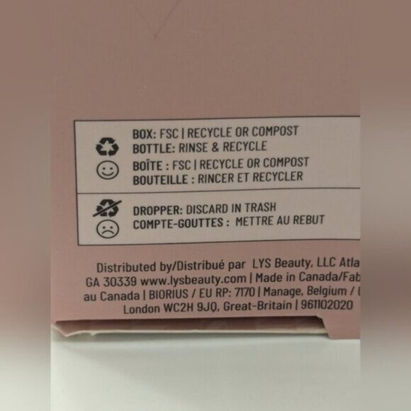 LYS beauty Think Bright Glow + Hydrate Serum with Vitamin C & Hyaluronic Acid - Picture 11 of 13